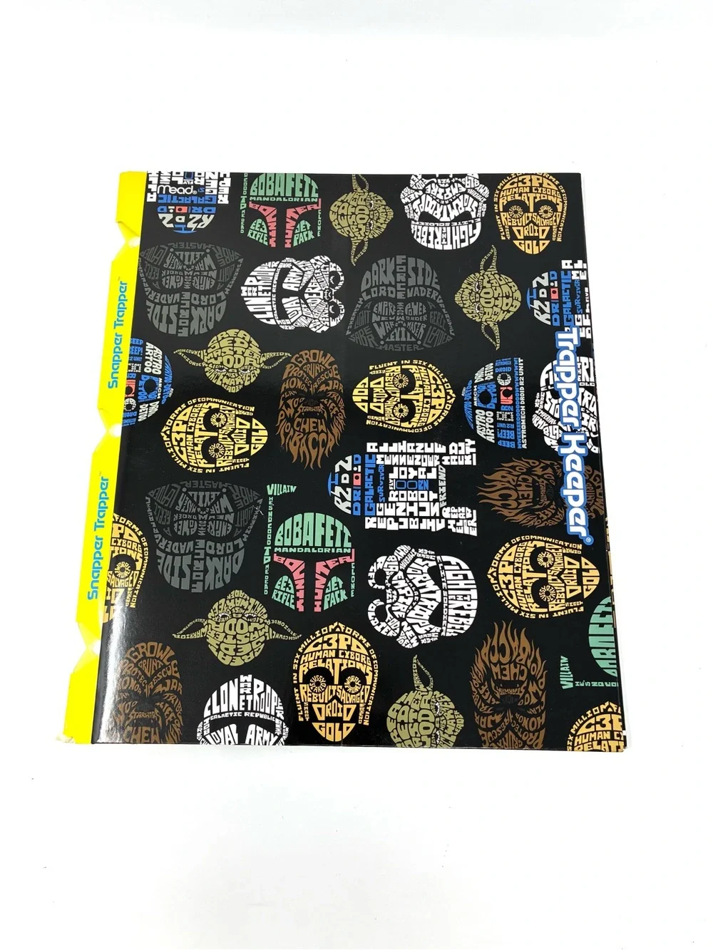 Star Wars Mead Trapper Keeper Snapper Trapper Folder Binder Lot Stormtrooper ‘14